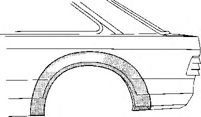 VAN WEZEL 1844145 -  Боковина